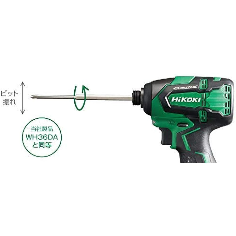 HiKOKI 14.4V Impact Driver WH14DB(NN) Storage battery/charger/case sold separately