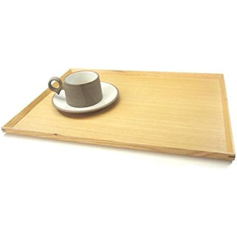 Matsuya Lacquerware Store Shiraki lacquered tamo 13.0 inch long square tray