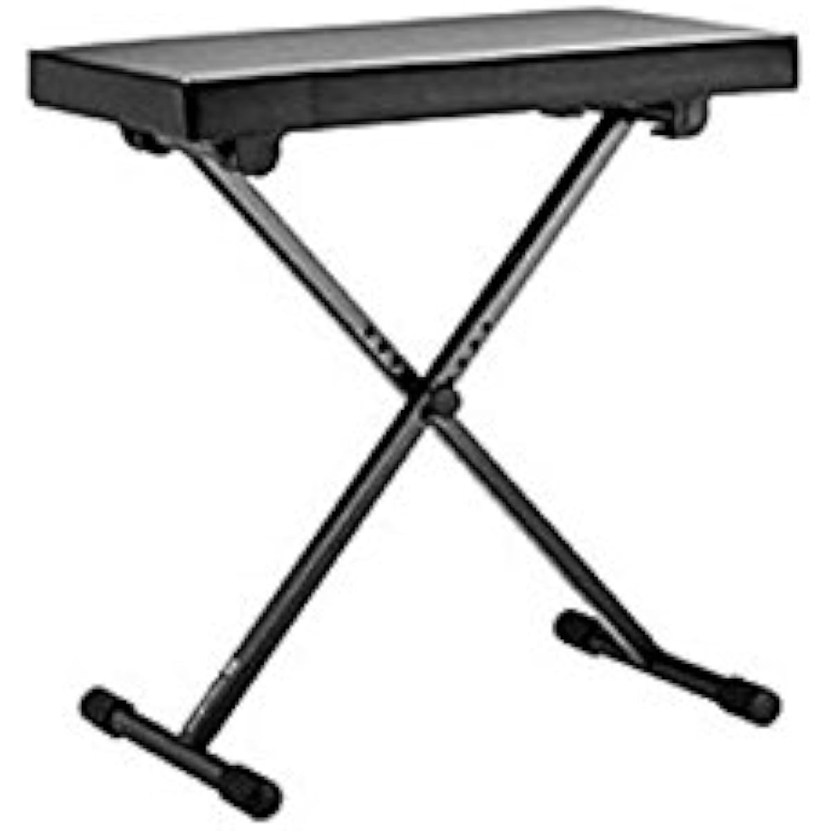 [Official Japanese product] K&M Keyboard Chair with Synthetic Leather Covering, Black 14065B