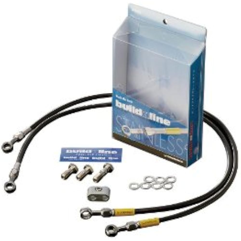 Build A Line Front Brake Hose Stainless Steel Fitting Smoke Hose Direct ZRX1200 DAEG (09-12) 20671680S