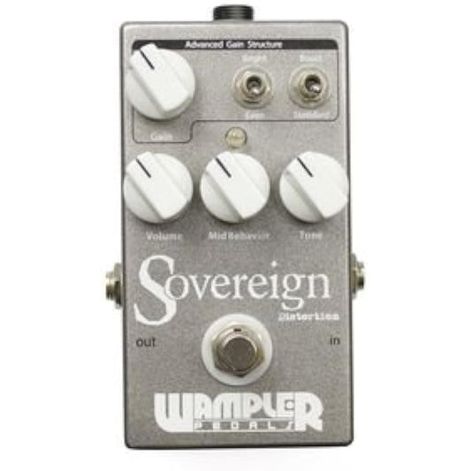 Wampler Sovereign Distortion Guitar Effects Pedal/Amplifier/Effector [Parallel import goods]