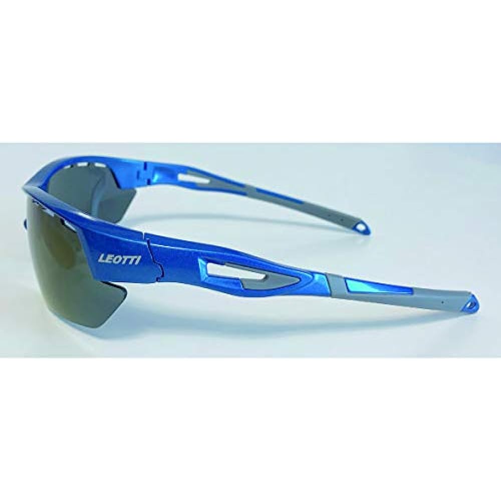 [Leotti] UV cut sunglasses 1 eye polarized blue mirror lens sports LEOTTIquattro polarized