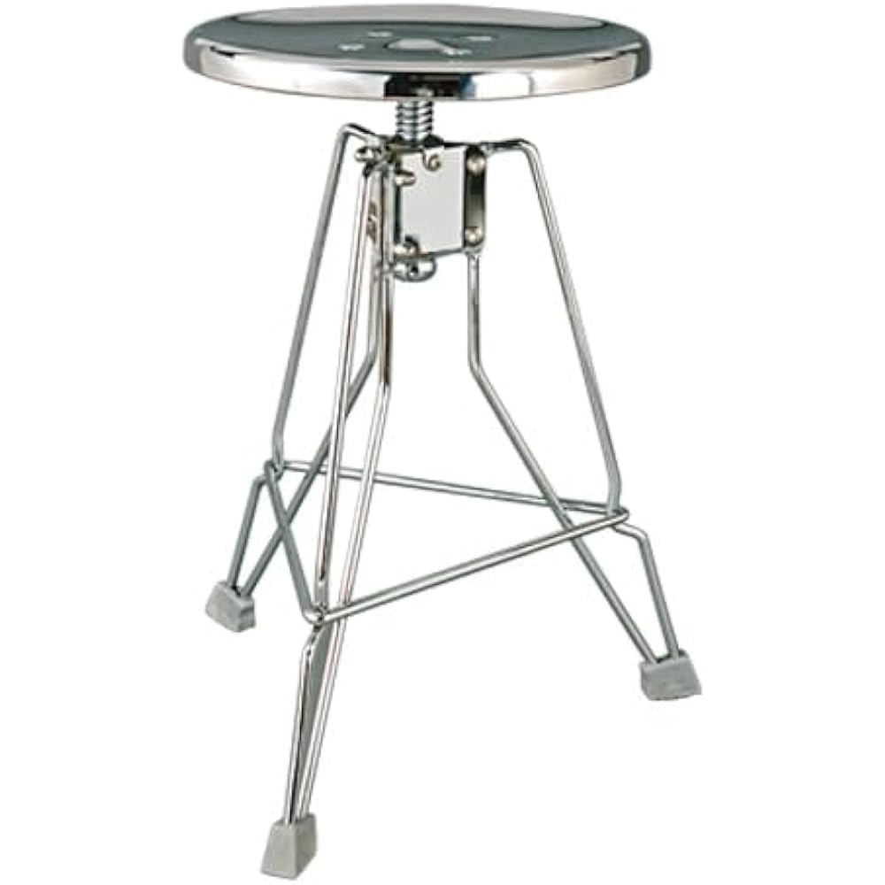 Dalton Stool Clipper 2 Chrome Stool Chair American Height 440mm~480mm Width 385mm Depth 350mm Sitting Height 435~475mm Seat Diameter 290mm 100-253CR