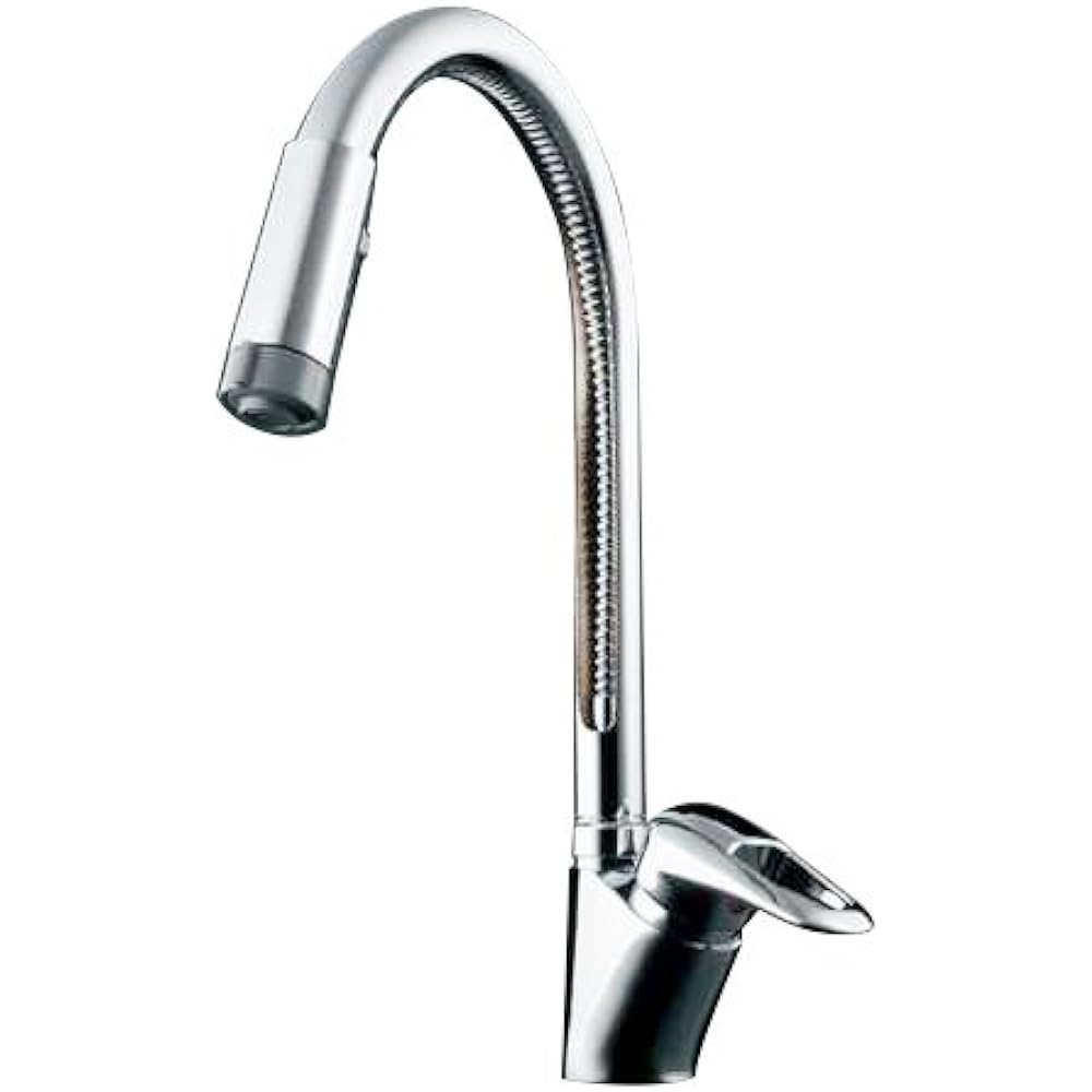 Kakudai Single Lever Mixer Faucet with Shower 117-120