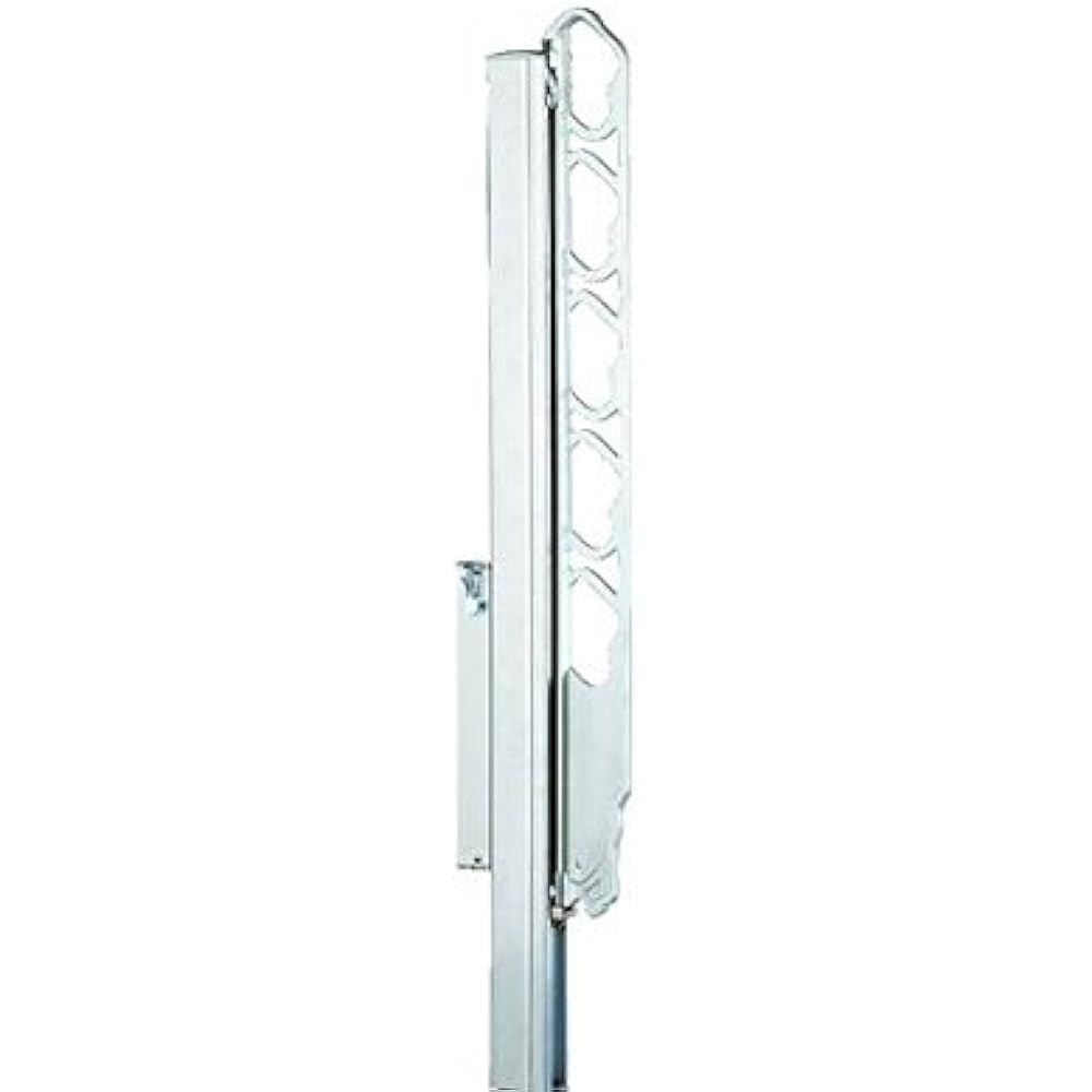 Shinkyowa Balcony Clothes Drying Hardware Vertical Storage Pole Type SK-70ASLP-SLC Silver