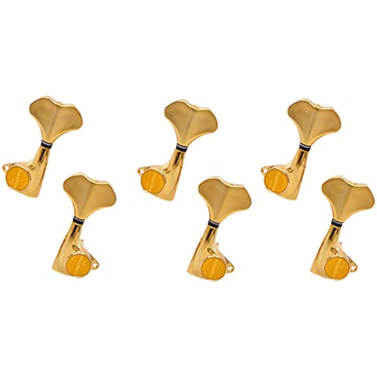 GOTOH 6-string bass tuning pegs GB350-6/L3+R3 Gold