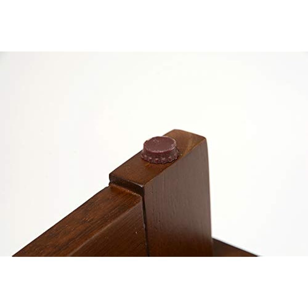 Hagiwara Desk Simple Folding [Can be replaced with the included casters] Dark Brown Height 71 Work Home VT-7812DBR