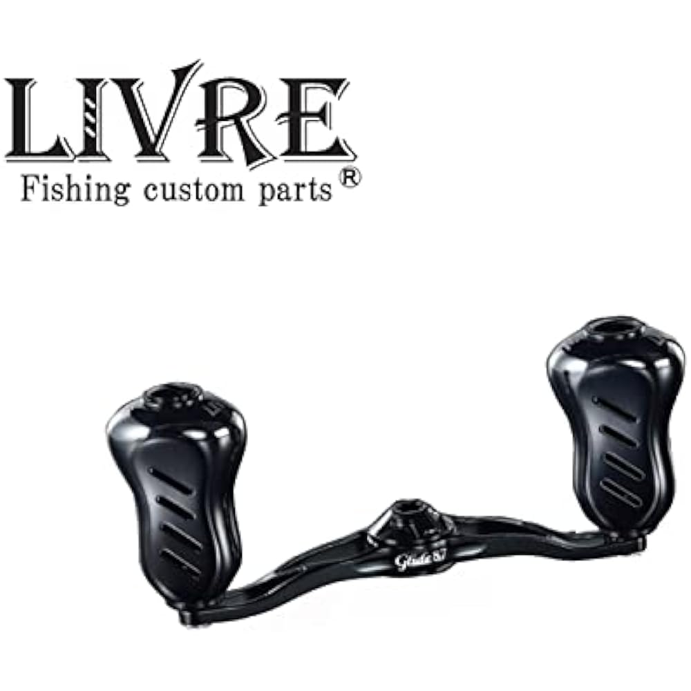 LIVRE 10206 Glide 87 No center nut All black 87mm / Approx. 31.9g