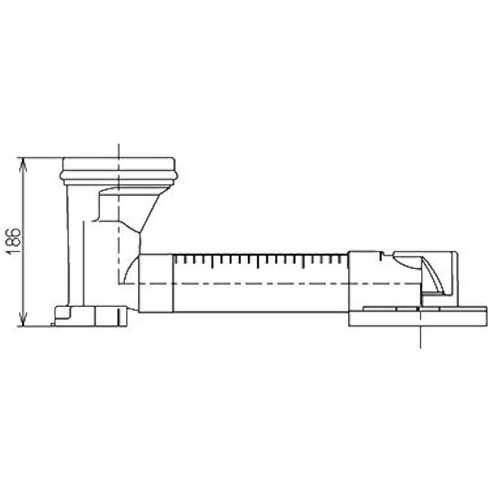 TOTO drainage adjuster main body HH02062S