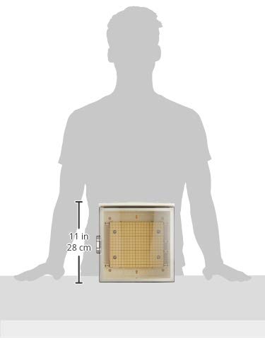 Kawamura Electric Plastic Box with Roof ABS Resin Smoked Acrylic Door Body Cream Color SPNO 3030-14T