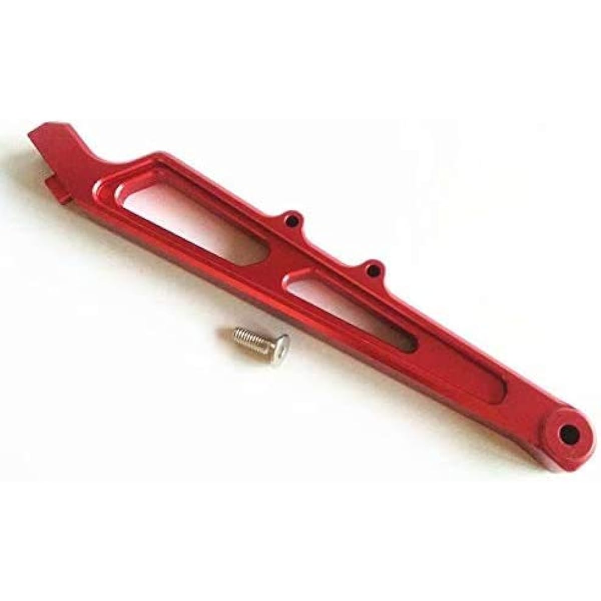 Raidenracing Aluminum Rear Chassis Brace for Arrma 1/7 LIMITELESS Infraction ARA320511 - Red