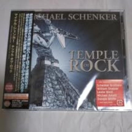 2011 Japanese edition with obi Michael SchenkerTemple of RockMICHAEL SCHENKERTEMPLE OF ROCK #MSG #UFO #SCORPIONS
