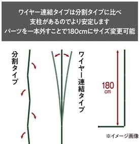 Tent Factory Steel Pole 2P Set TF-STP240-2C
