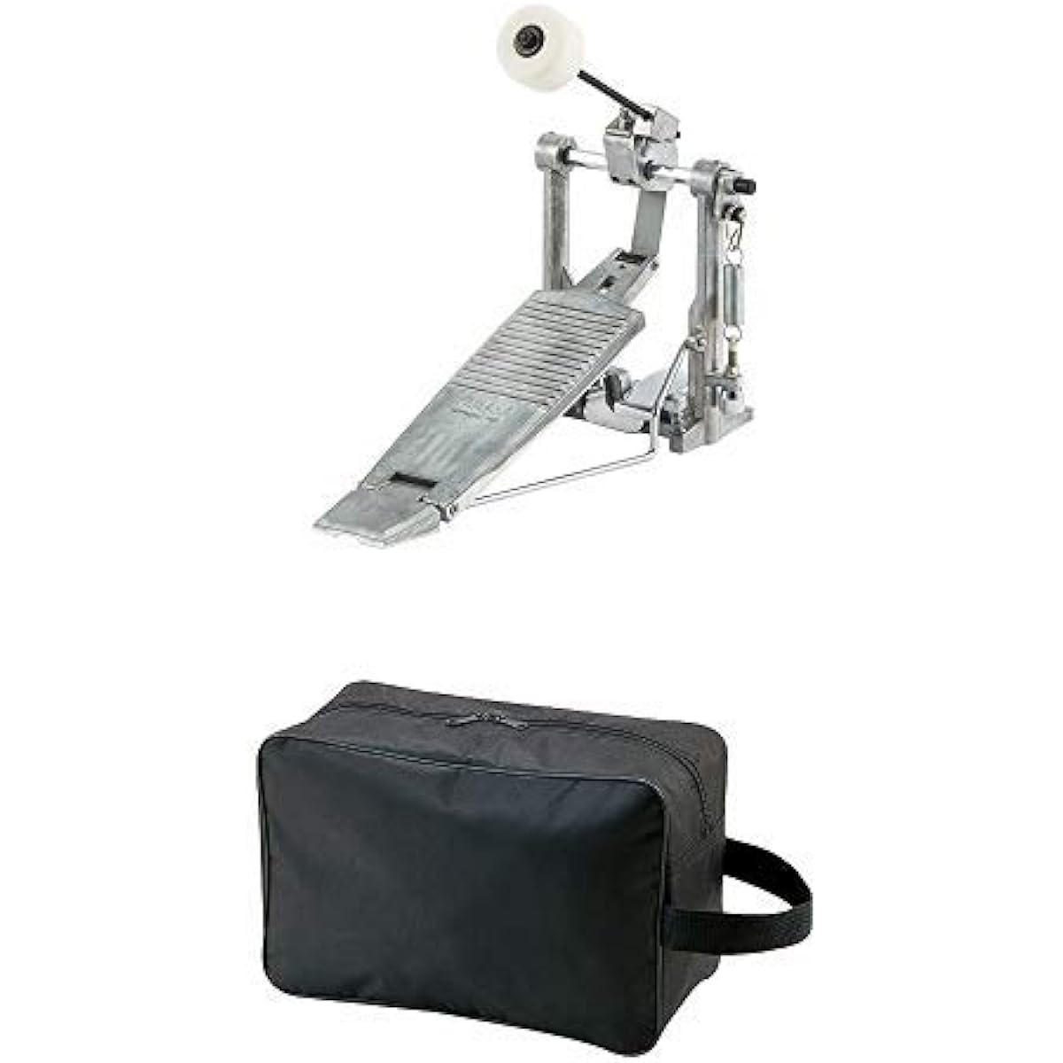 Set of YAMAHA Foot Pedal FP720 and Kikutani Single Pedal Bag DB-P01