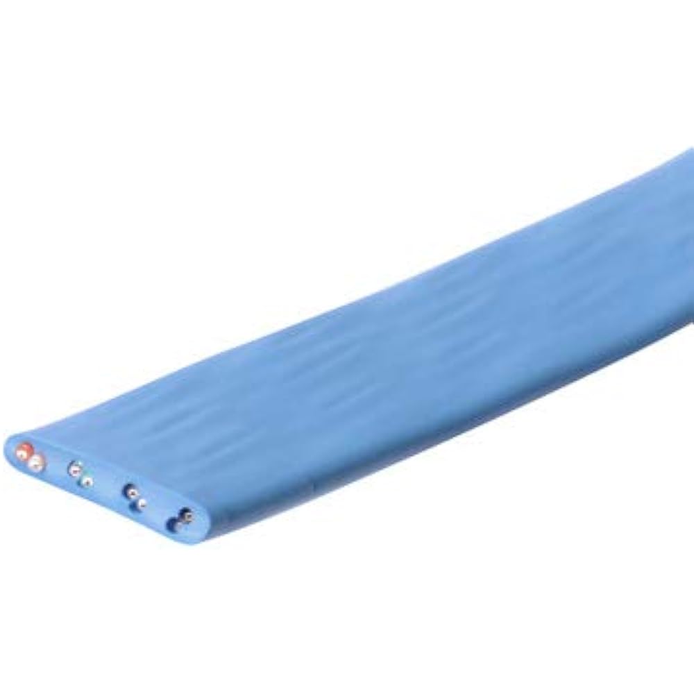 Sanwa Supply Enhanced Category 5 Super Flat Cable Only 100m LA-FL5-CB100LB