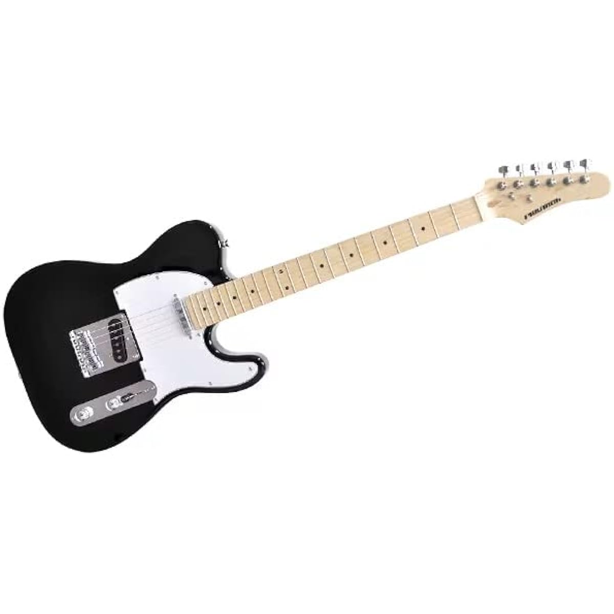 PLAYTECH Electric Guitar TL Type Maple Black