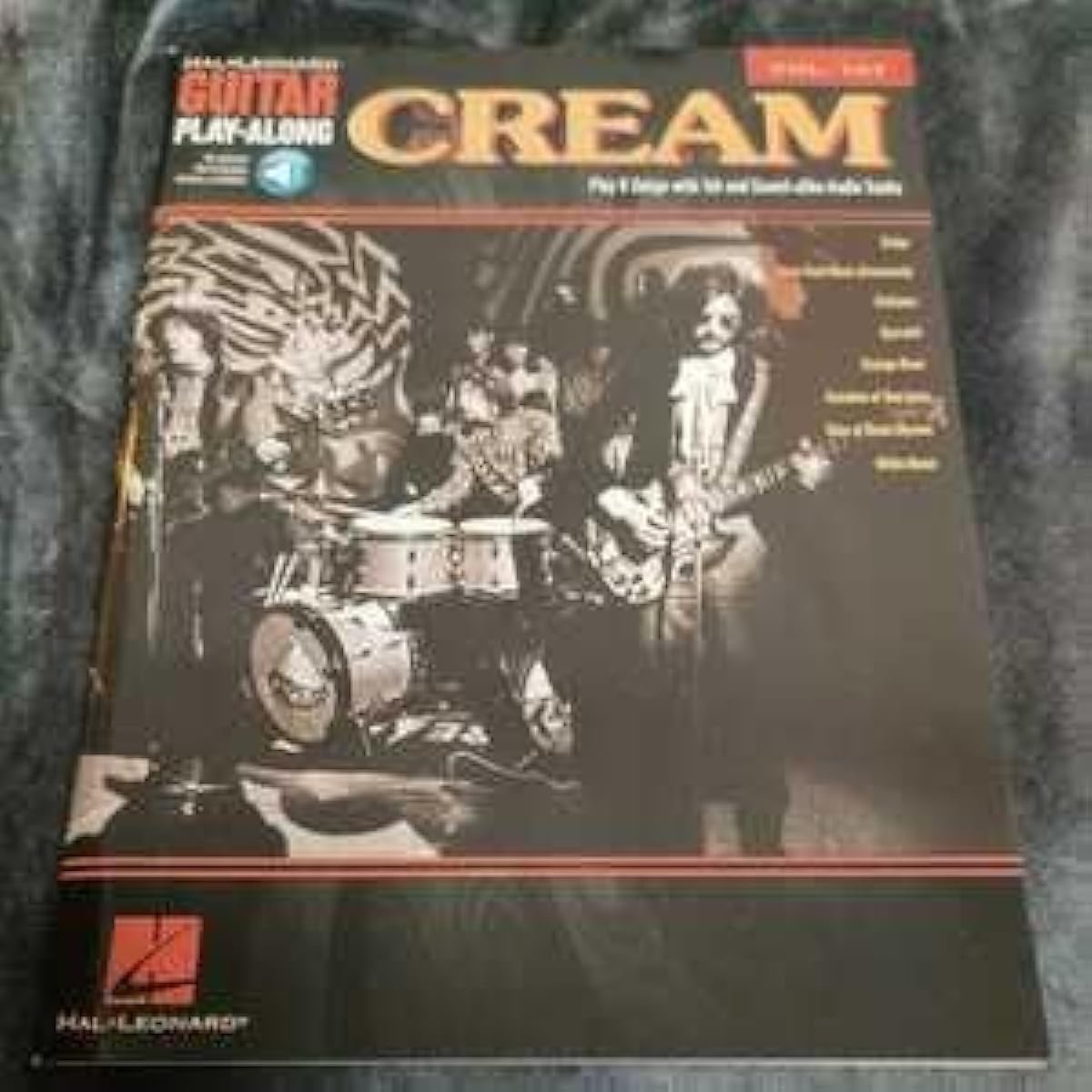 Cream Eric Clapton Guitar score TAB, Imported sheet music with WEB sound source Easy payment