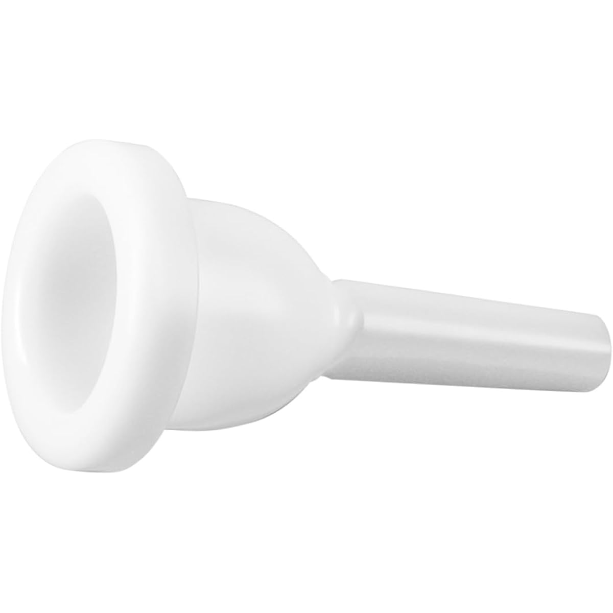 VICASKY 4 Pieces Mouthpiece Horn Trumpet Accessories Trumpet Part Large Mouth Accessories Supplies Musical Instrument Plastic White