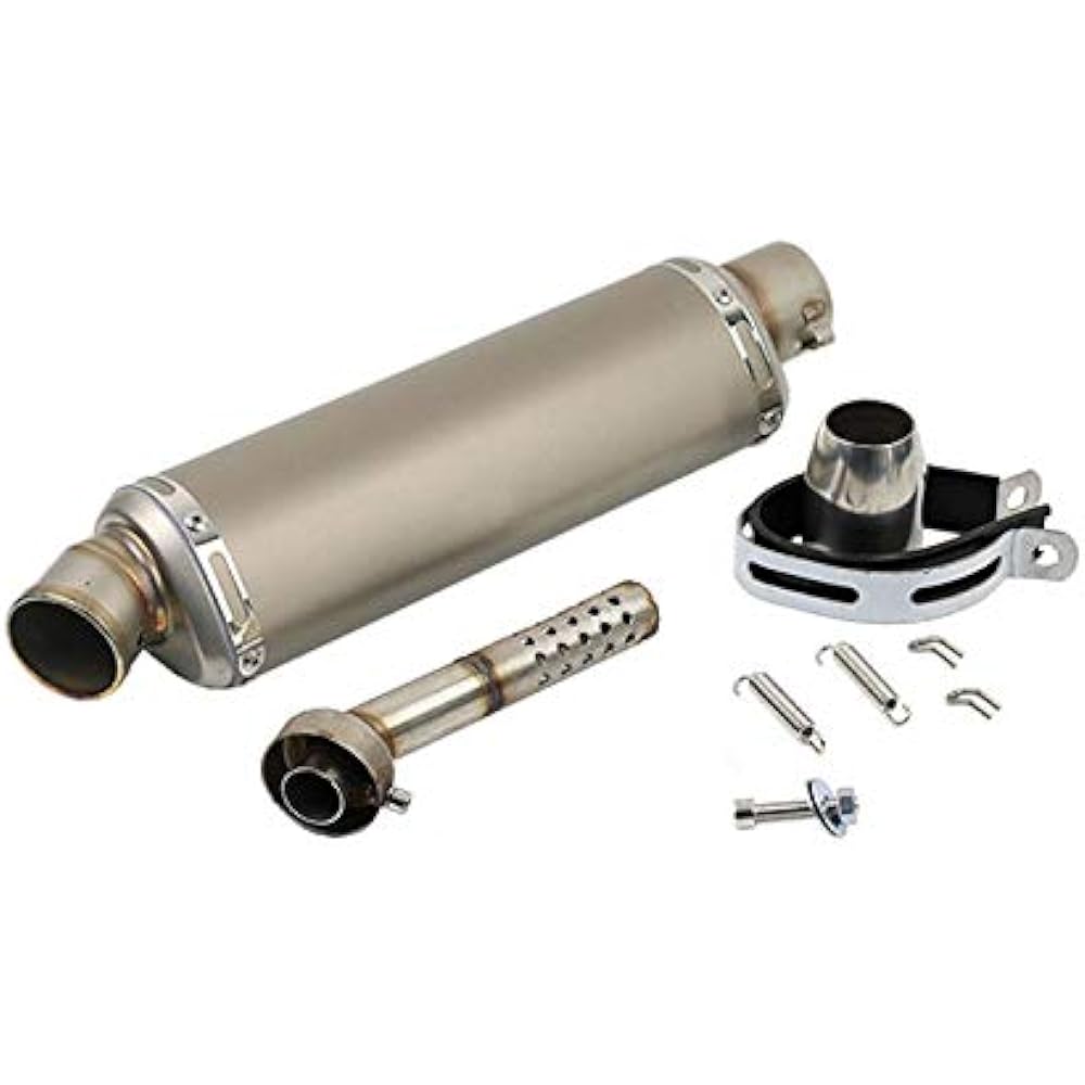 Bike Muffler Slip-on Muffler Bike Silencer R3 R6 R15 Ninja250 Ninja400 duke200 RC390 50.8mm φ50.8