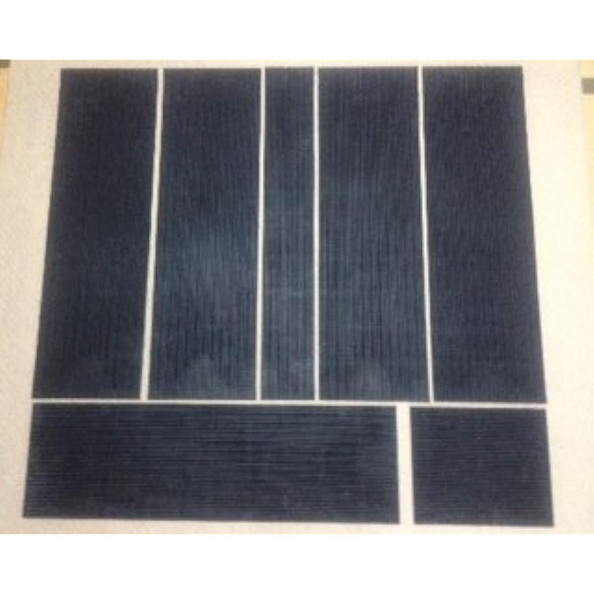 Electone soundproofing anti-vibration mat 1cm (thickness) x 30.3cm x 101.5cm (black) Set of 5 and a half for STAGEA + options