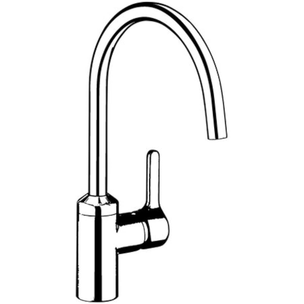 KLUDI BINGO STAR Sink Bayonet EH Chrome 428570578
