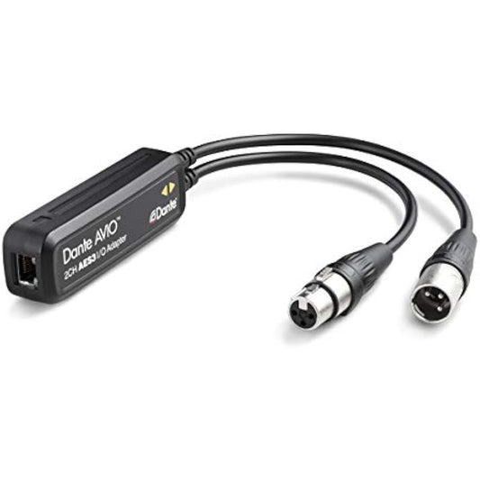 AUDINATE Dante AVIO AES3 IO Adapter 2x2 ADP-AES3-AU-2X2