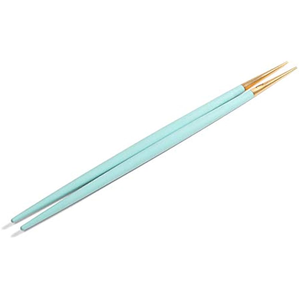 Cutipol GOA Turquoise Gold Chopsticks + Chopstick Rest Set G029TGB