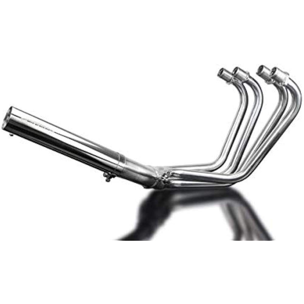 DELKEVIC Full Exhaust Stainless Steel Classic Type KAWASAKI Z1 Z2 Z750 Z900 1972-1976 Down Pipe Muffler COM3255