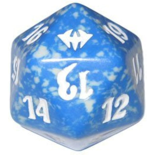 MTG Spindown D20 Life Counter - Dark Ascension Blue