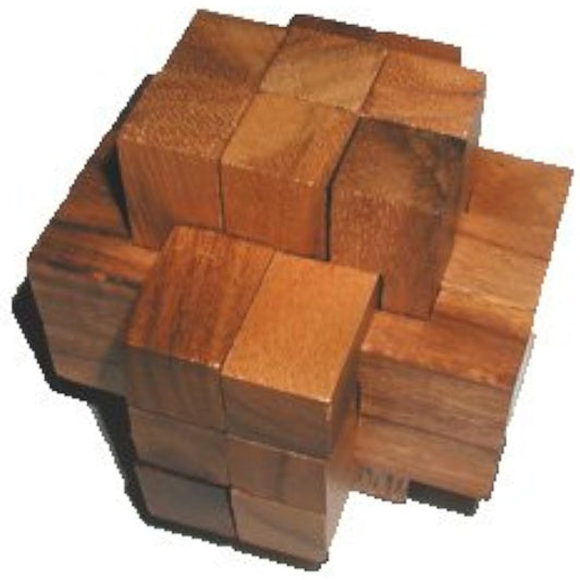 18 Pc Burr 2 - Wood Brainteaser Puzzle