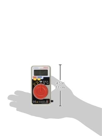 Ohm Electric Digital Multi Tester TDR-201