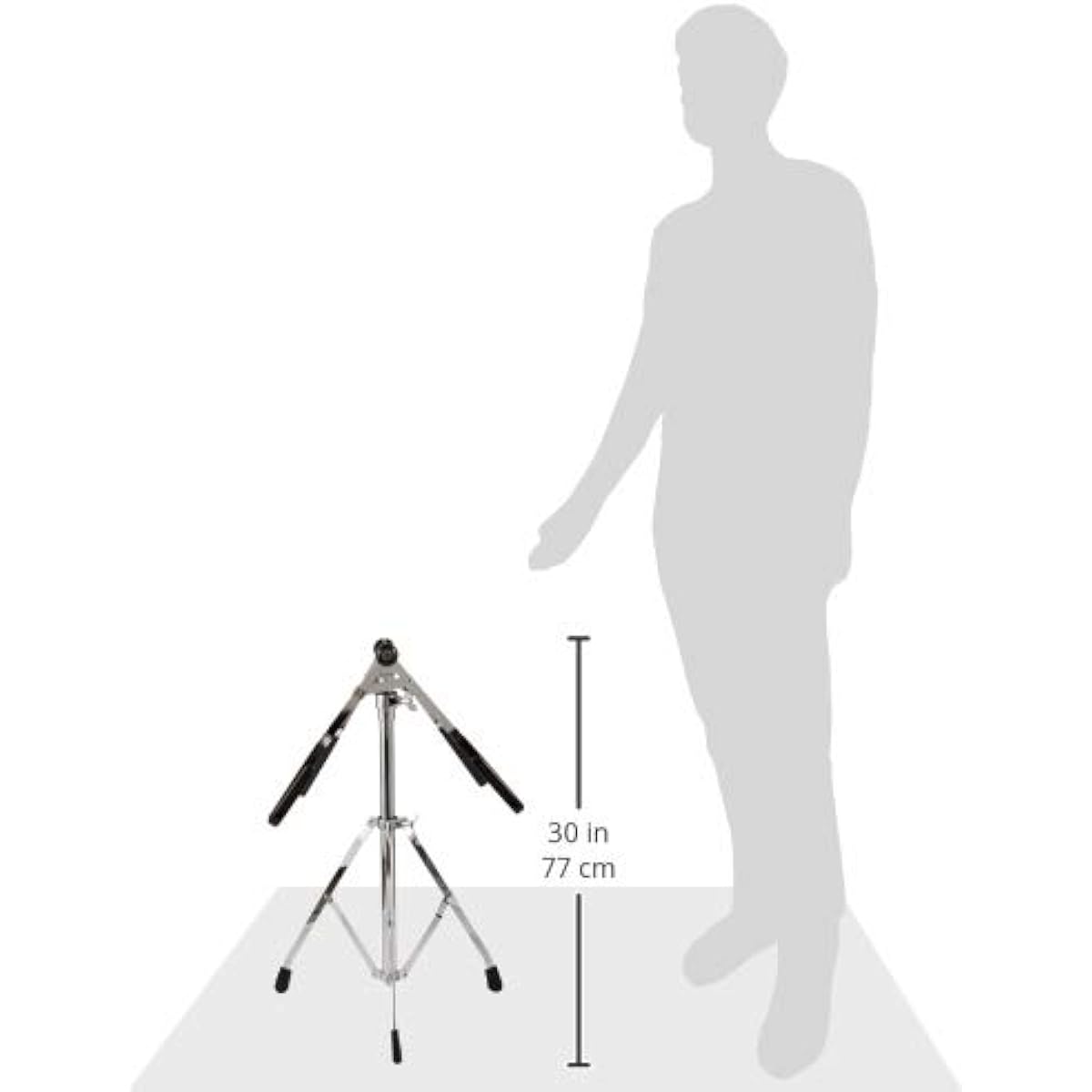 Aida concert cymbal stand 360