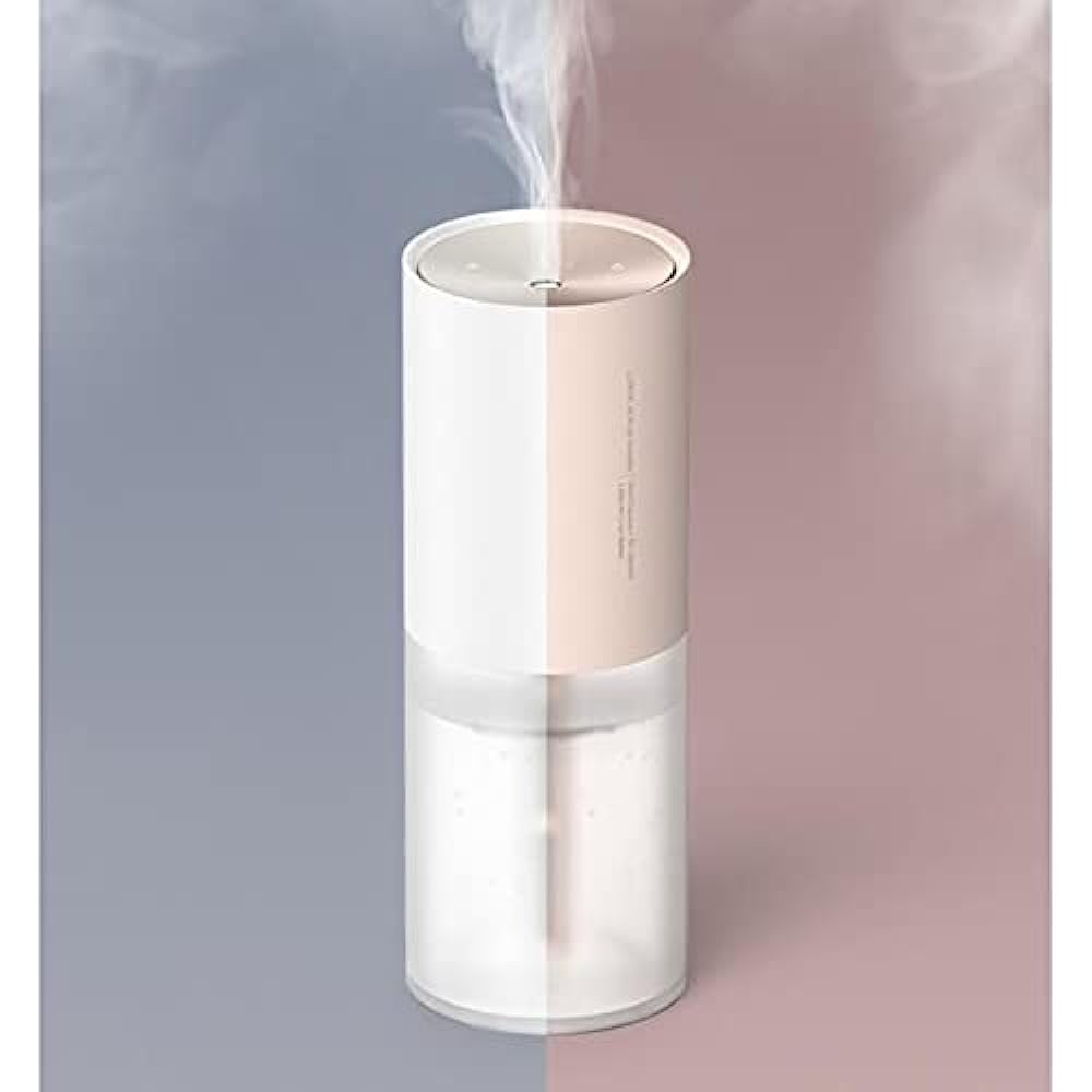 LUMENA Cordless Humidifier H2 Plus Pink Humidifying Portable Rechargeable Cordless Lumener Convenient Dry Prevention Office Home Desk Work Office Work Comfortable Room Car Use
