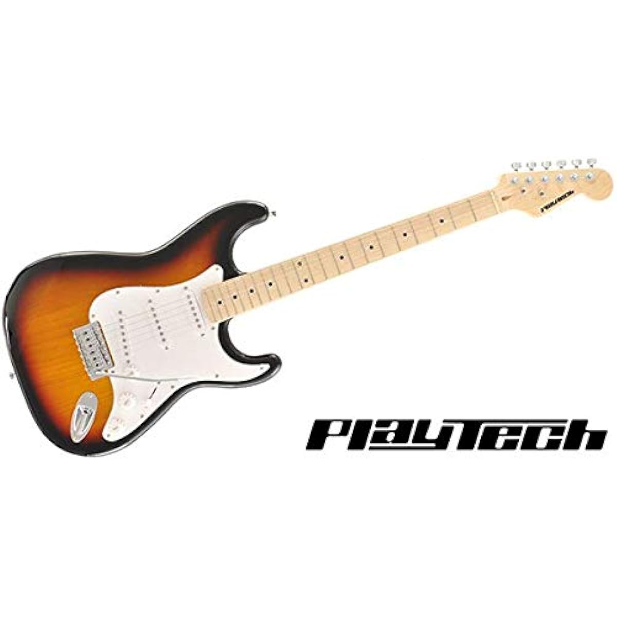 PLAYTECH Electric Guitar ST250 Maple Sunburst