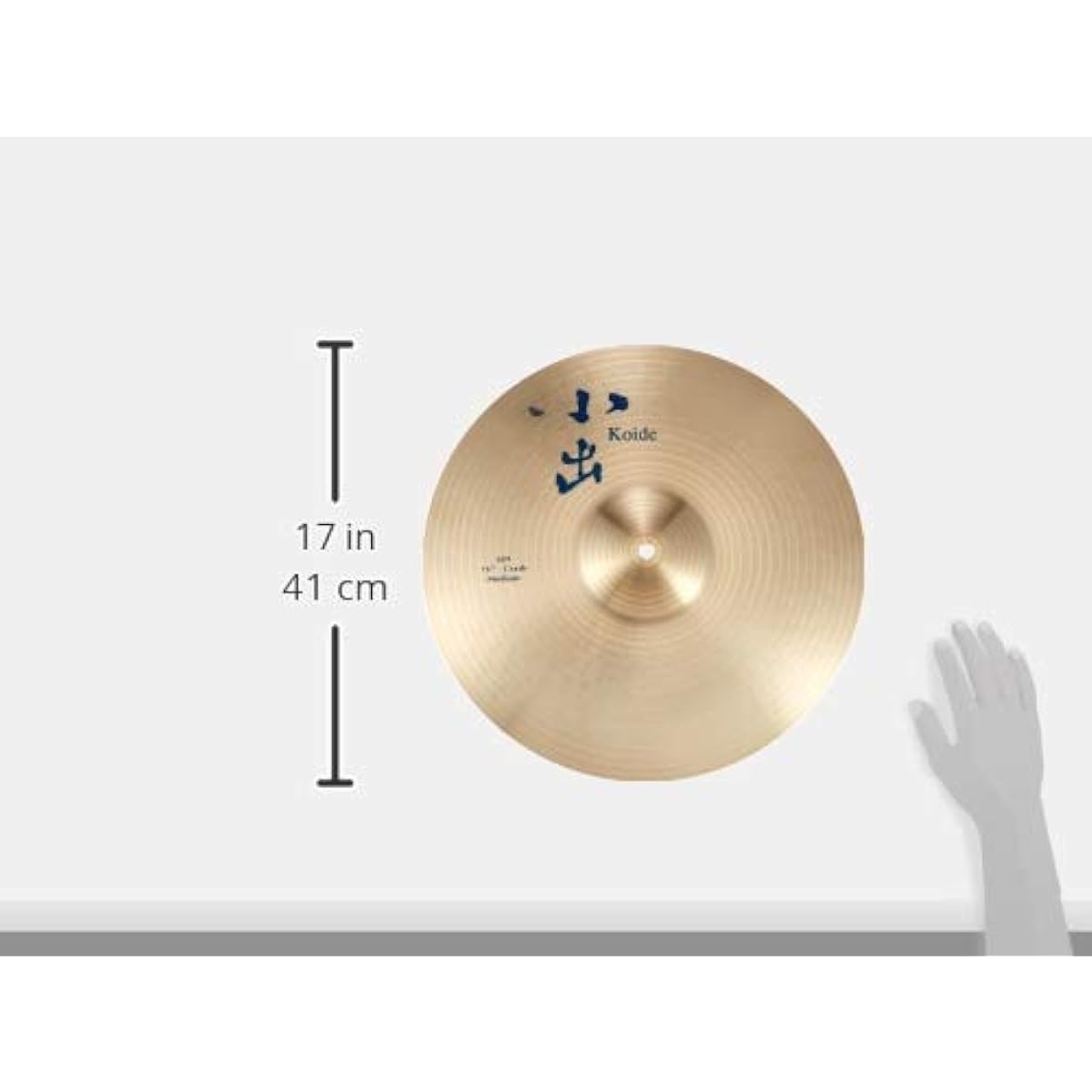 Koide 609 Series 16 Inch Crash Cymbal Medium Thin 609-16CMT