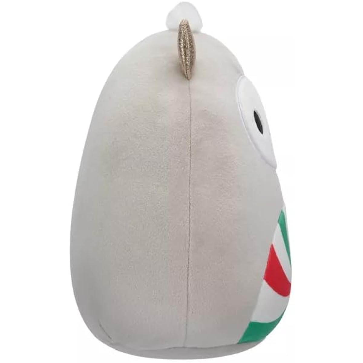 Squishmallows Christmas Holiday Nissa 8" Grey Yeti with Peppermint Swirl Belly Small Stuffed Animal