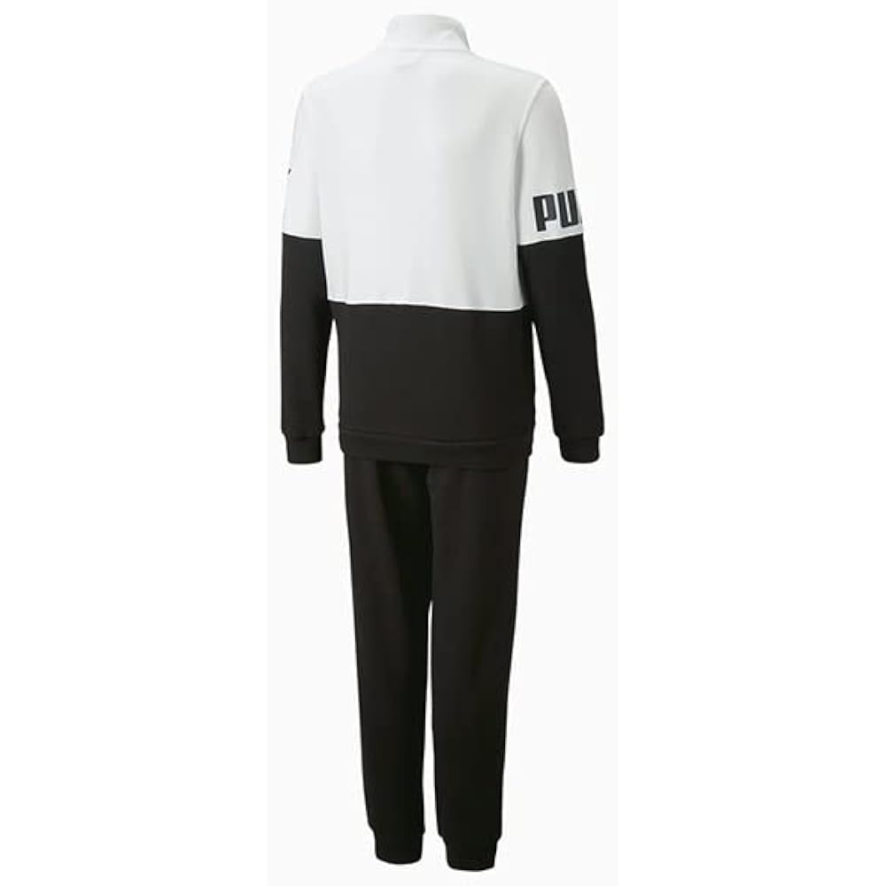 PUMA 675825 Boys' Top and Bottom Set Junior Jersey POWER Sweat Training Suit