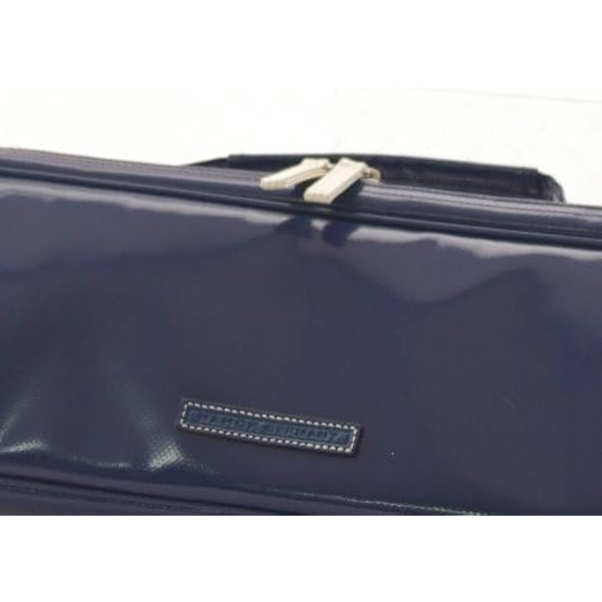 NAHOK Whistle Pocket Separate Shinobue Case 60 "Krysar 60/wf" Deep Blue/Ivory [German Waterproof Fabric x Special Temperature Adjustment Function & Shock Absorbing Material + Waterproof Zipper] Fabric from Germany, Made in Japan.