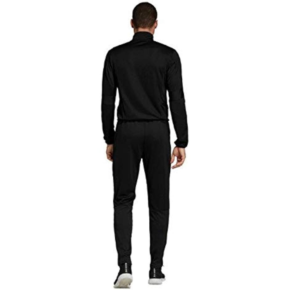 [Adidas] Japan National Soccer Model TIRO19 Goalkeeper Overalls Warm-up Wear Jacket x Long Pants Top and Bottom Set Jersey L (172-178cm) Domestic Genuine Product FJU00 Black/White
