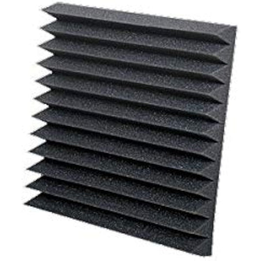 AURALEX Sound-Absorbing Material Studiofoam Wedges 2″ 24 pieces 30cm x 30cm Thickness 5cm Sound-Absorbing Material