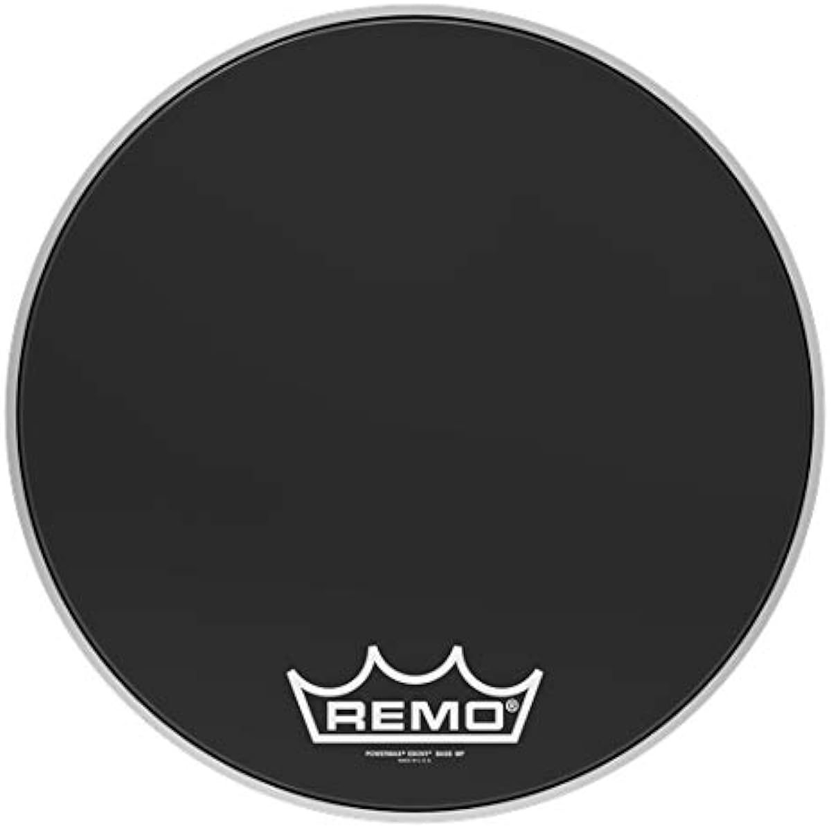 REMO Power Max Ebony Marching Drumhead PM-1418-MP 18"