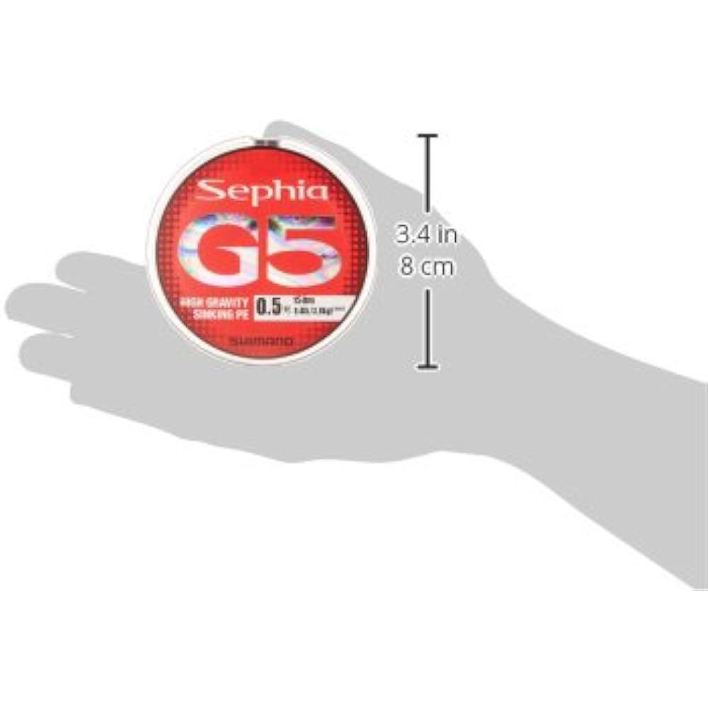 SHIMANO PE Line Sephia G5 150m No. 0.5 ~ No. 1.0 Multi Color PL-E55N