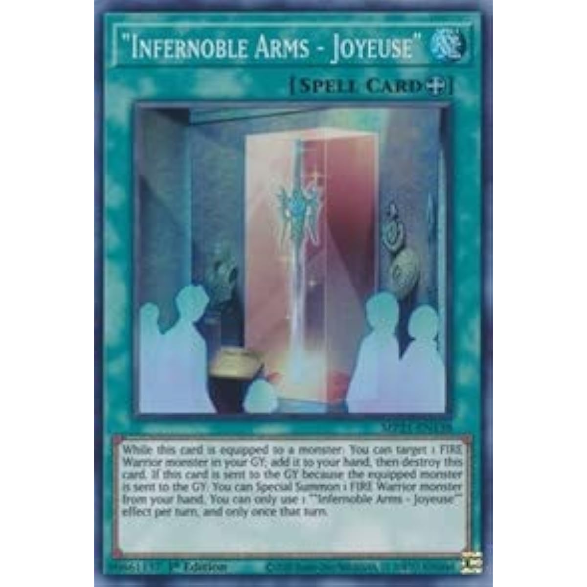 Infernoble Arms - Joyous - MP21-EN138 - Super Rare - 1st Edition.