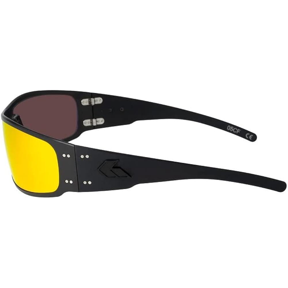 [GATORZ] Gators/MAGNUM AF-MAGBLK13PMBP Magnum Asian Fit Blackout Polarized Sunburst Mirror Sunglasses Authorized Retailer