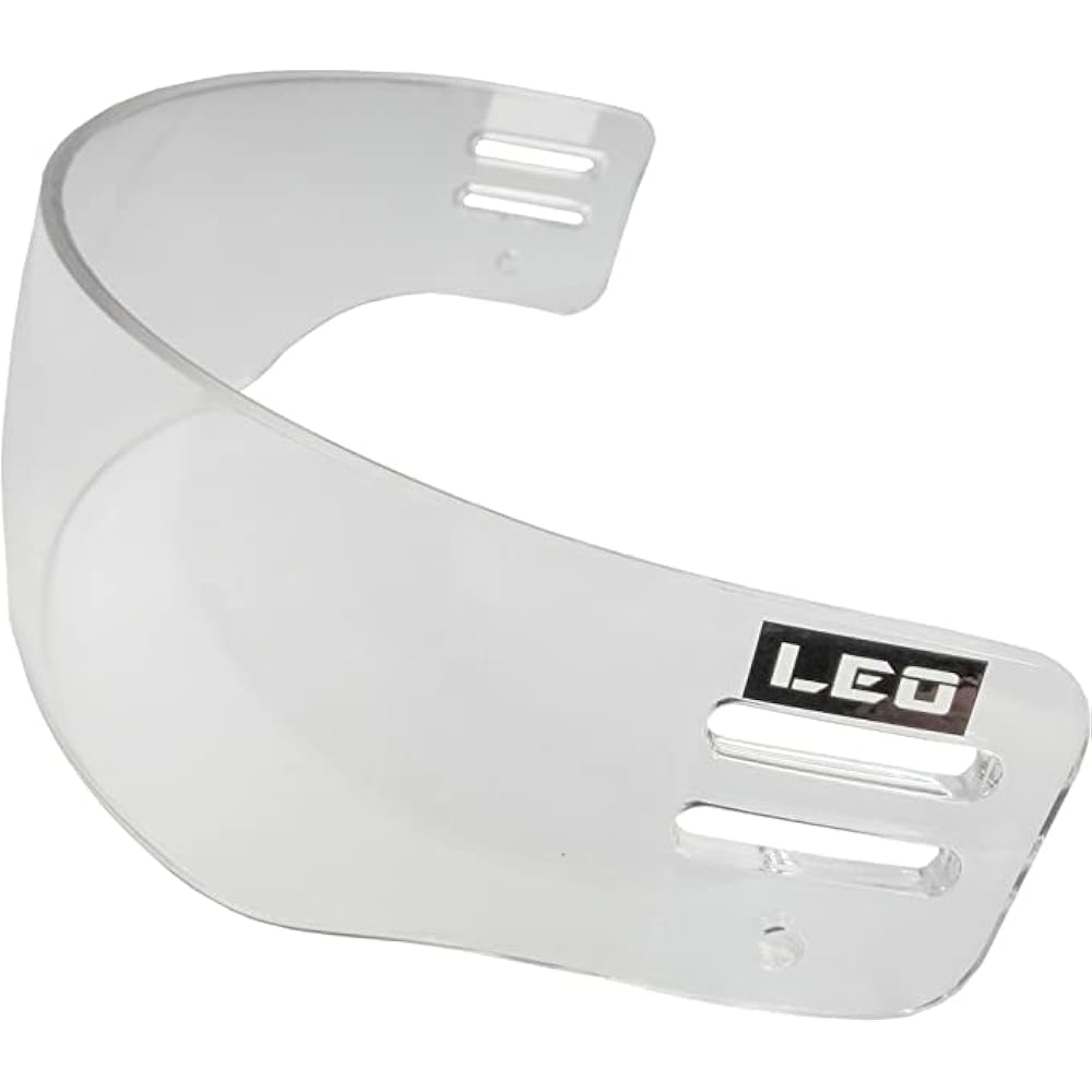 LEO SPORTS Ice Hockey Visor Tight Straight Type V02 Anti-Scratch Anti-Fog Coat V02