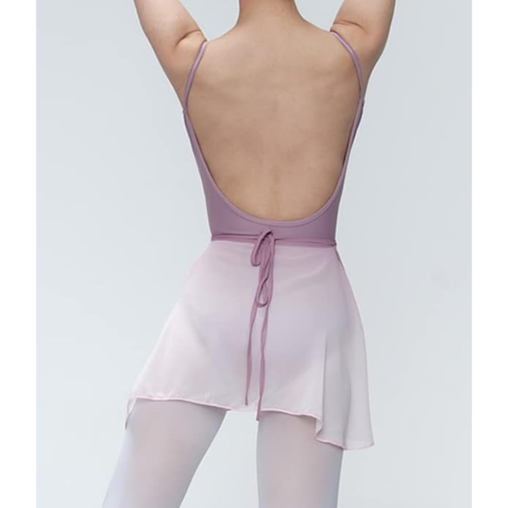 [ProDance] ProDance Short Length Short Gradient Ballet Wrap Skirt PSL004K