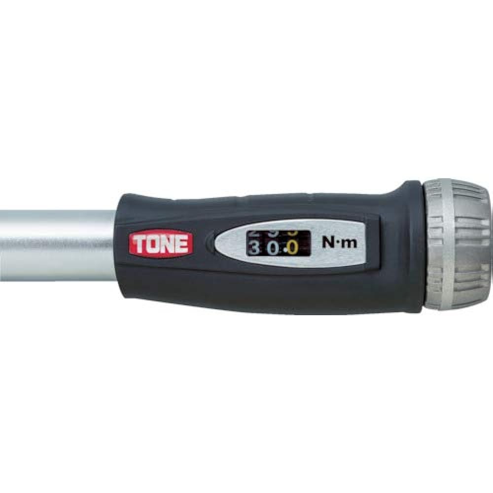 TONE Preset Torque Wrench (Memory Set Type) T4M140 Drive Angle 12.7mm (1/2") Black 140N・m
