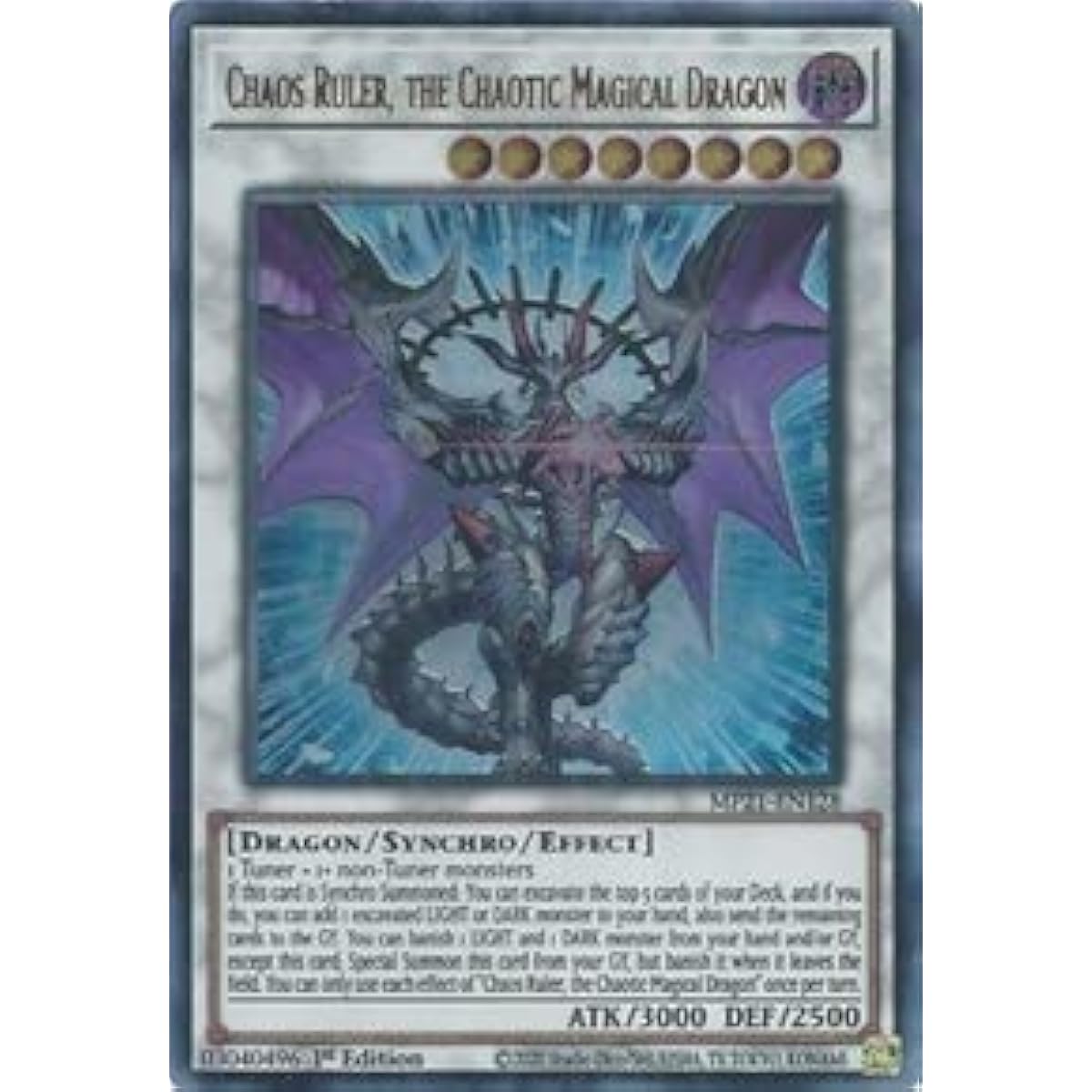 Chaos Ruler, The Chaotic Magical Dragon - MP21-EN128 - Ultra Rare - First Edition