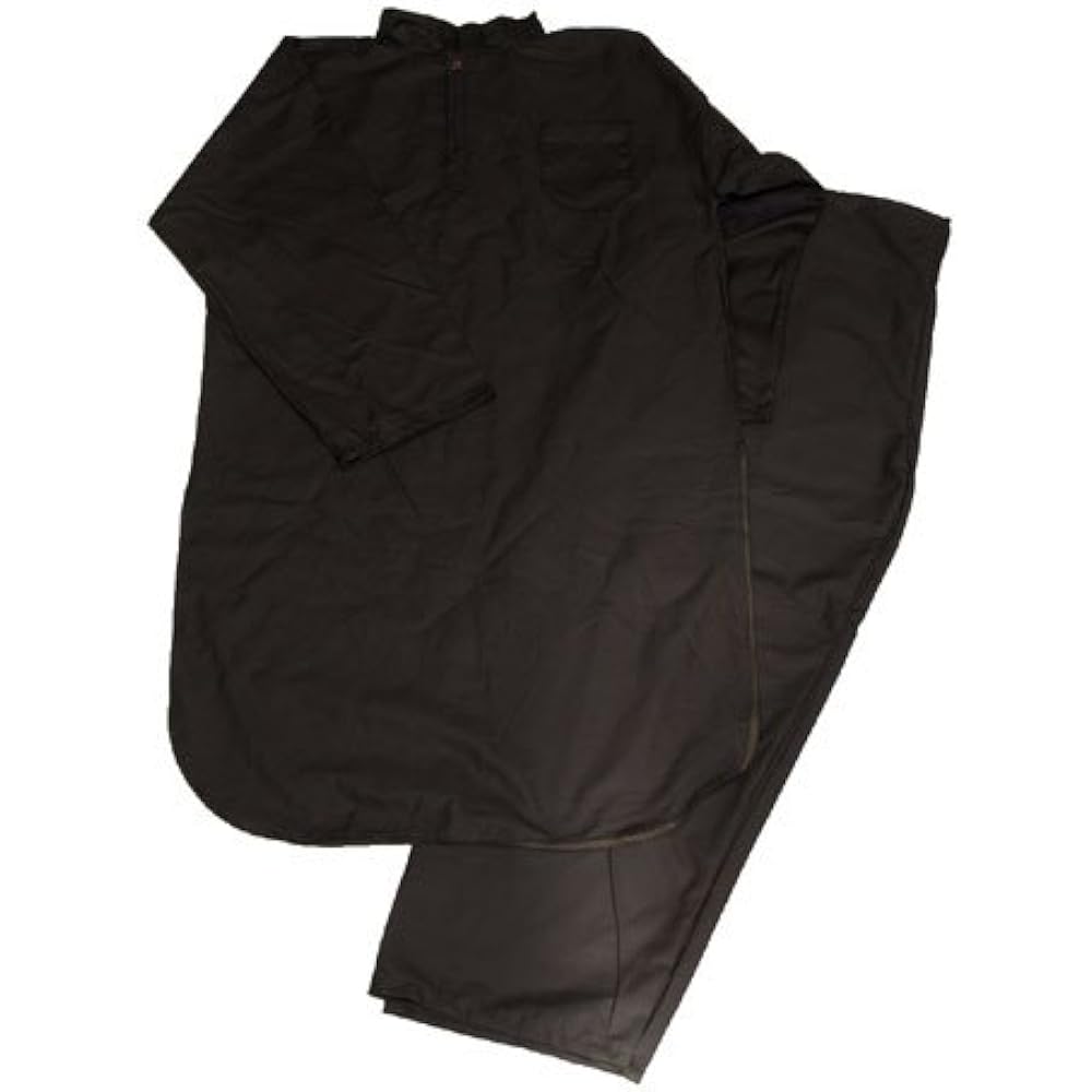 Asuka Sewing Shalwar Kameez Standard Type *Medium fabric top and bottom set (standard, black)