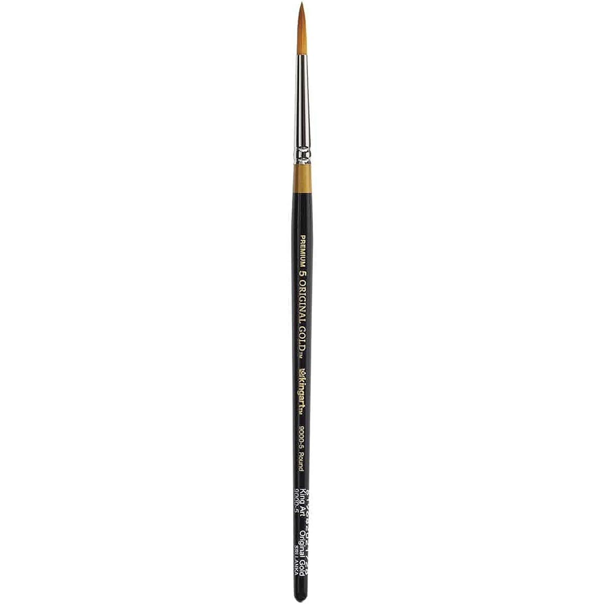 Original gold paint brush round, size: 5